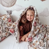 Infantilo ovis ágynemű szett béléssel - retro flowers