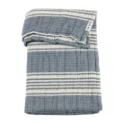 Meyco Baby babatakaró 75x100 cm - indigó - jacquard