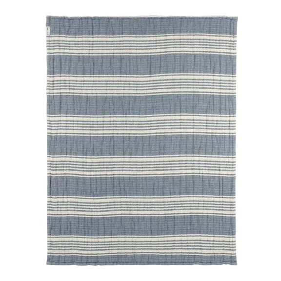 Meyco Baby babatakaró 75x100 cm - indigó - jacquard
