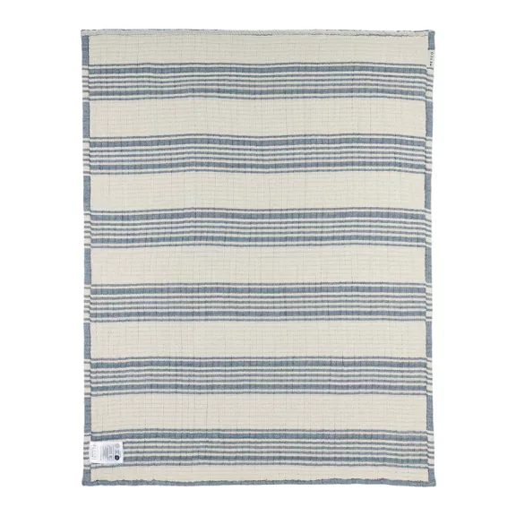 Meyco Baby babatakaró 75x100 cm - indigó - jacquard