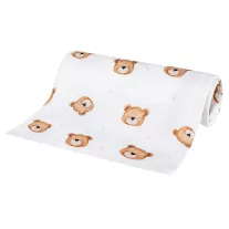 Joy bambusz pelenka - teddy bear 40x40 cm