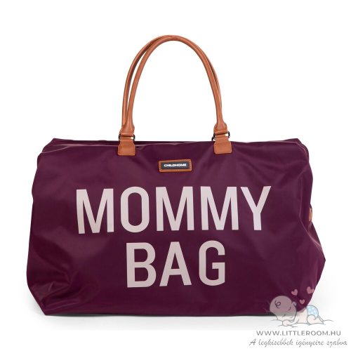 Mommy bag táska - padlizsán