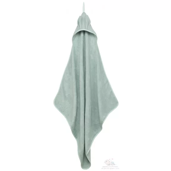 Happy bambusz-pamut kapucnis törölköző nyuszifülekkel - menta