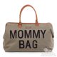 Mommy bag vászontáska - keki