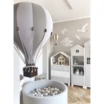 Super hőlégballon XXL - szürke
