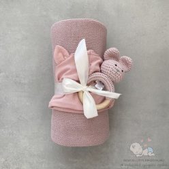 Deluxe baba ajándékszett - rózsaszín