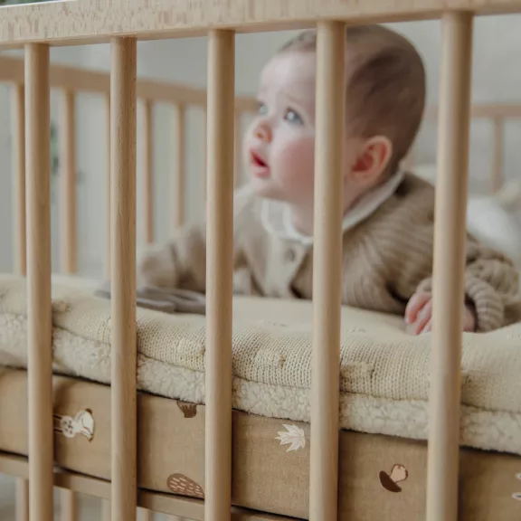 Meyco Baby játszószőnyeg - sand - mini knots