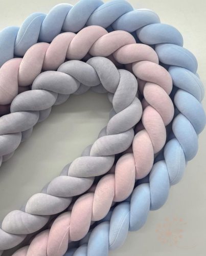 Luxury fonott rácsvédő hármas fonat - egyedi összeállítás