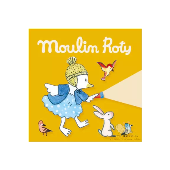 Moulin Roty - 3 db lemez dobozban mesevetítőbe - A nagy család