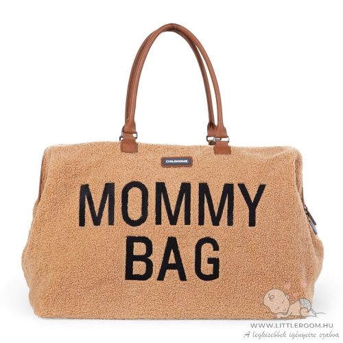 Mommy bag táska - teddy - barna