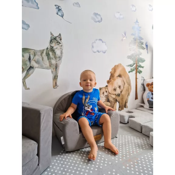 Babafotel saját névvel - púder