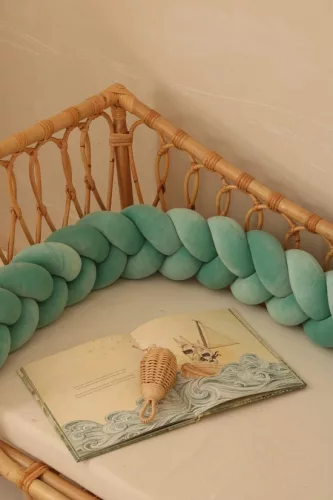 Luxury fonott rácsvédő - zsálya