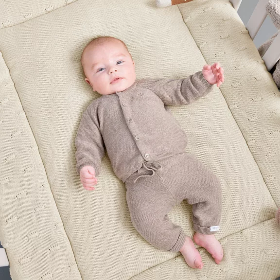 Meyco Baby játszószőnyeg - soft sand - knots