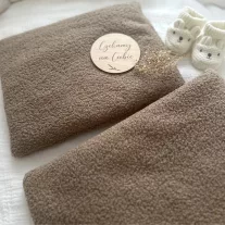 Infantilo teddy babaágynemű szett - barna