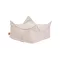 MeowBaby Aesthetic square puff - ekrü