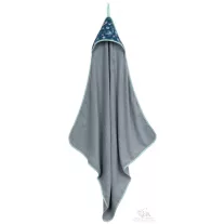 Happy kapucnis törölköző - színes erdő