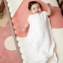 Meyco Baby muszlin hálózsák - törtfehér