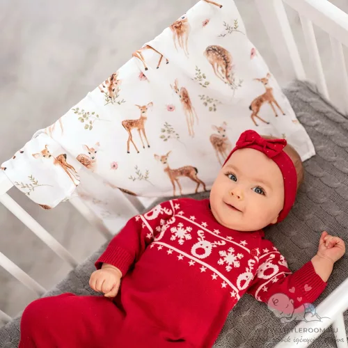 Deluxe bambusz pelenka - vitorlás