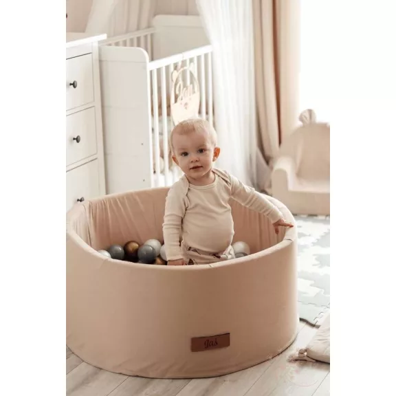 Teddy labdamedence saját névvel - szürke