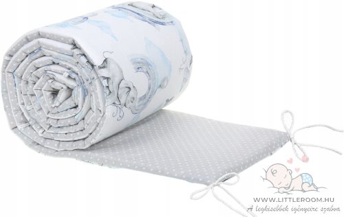 Basic rácsvédő - kék elefántok