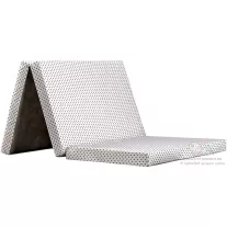 Összehajtható utazóágy matrac 60x120 - pöttyös