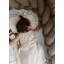 Infantilo teddy fonott rácsvédő 210 cm - barna