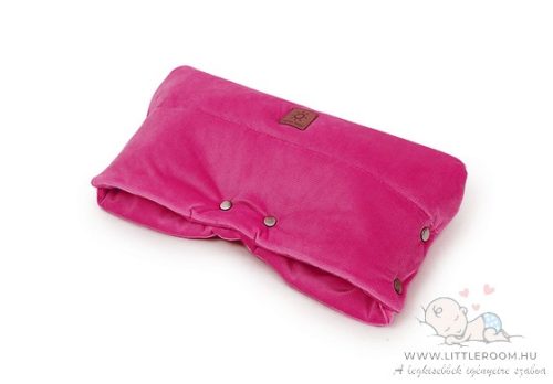 Velvet babakocsi kézmelegítő - pink