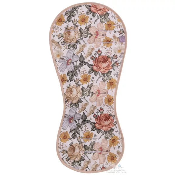 Infantilo univerzális babakocsi betét hordozóba - retro flowers