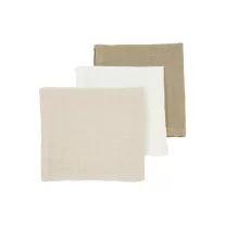 Meyco Baby muszlin törlőkendő 3 db - soft sand