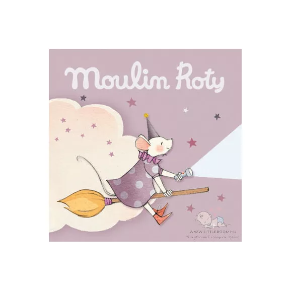Moulin Roty - 3 db lemez dobozban mesevetítőbe - Egyszer volt, hol nem volt