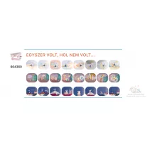   Moulin Roty - 3 db lemez dobozban mesevetítőbe - Egyszer volt, hol nem volt