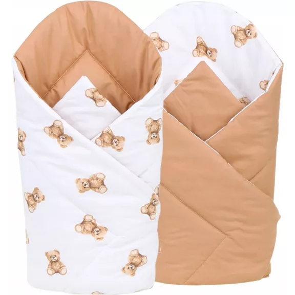 Basic babafészek szett pólyával - teddy