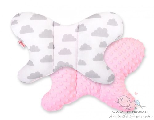 Sweet pillangó párna - felhők rózsaszínnel