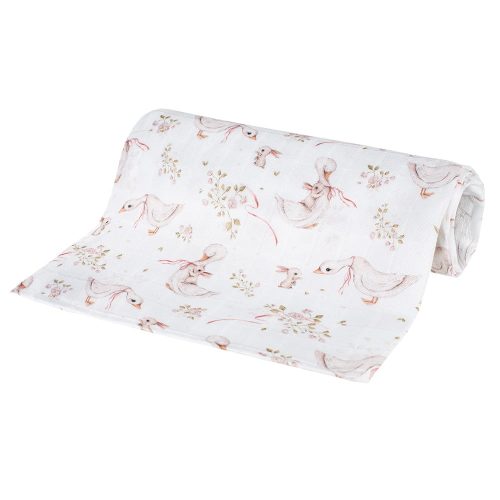 Joy bambusz pelenka - goose 40x40 cm