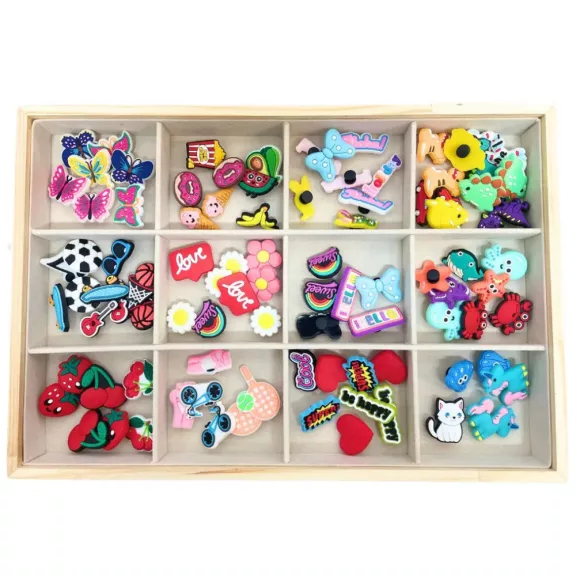 PETIKIDS Pop & Clip Charm - 6 db-os szett