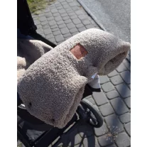 Infantilo teddy babakocsi kézmelegítő - barna