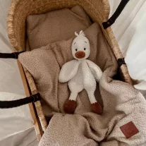 Infantilo teddy babaágynemű szett - bézs