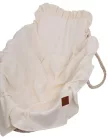 Happy muszlin nyári babaágynemű szett - krém