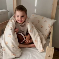 Infantilo ovis ágynemű szett béléssel - lemons