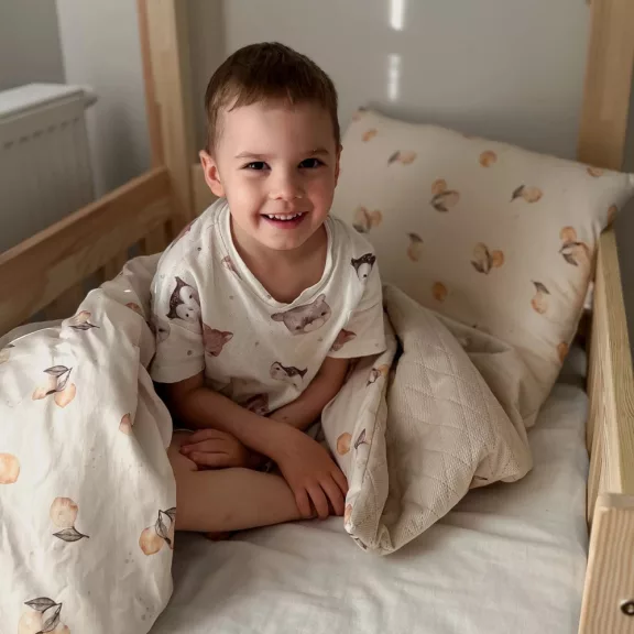 Infantilo ovis ágynemű szett béléssel - lemons