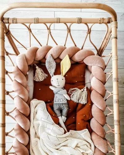 Luxury fonott rácsvédő - karamell