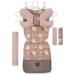 Babakocsi betét szett - orange blossom