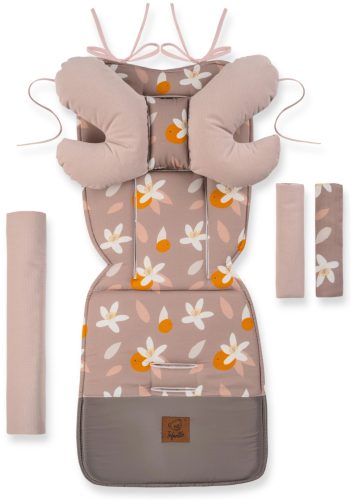 Babakocsi betét szett - orange blossom