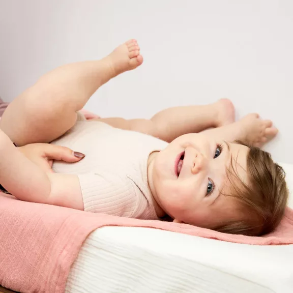 Meyco Baby muszlin pelenkázólap huzat - natural