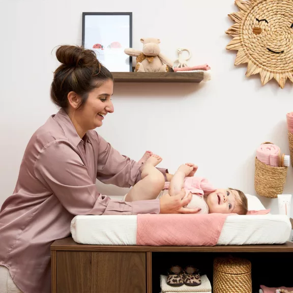 Meyco Baby muszlin pelenkázólap huzat - natural