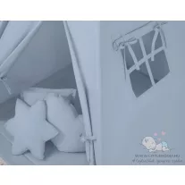 Prémium indián sátor - pasztell kék