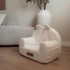 Babafotel saját névvel - krém kordbársony