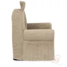 Babafotel saját névvel - bézs kordbársony