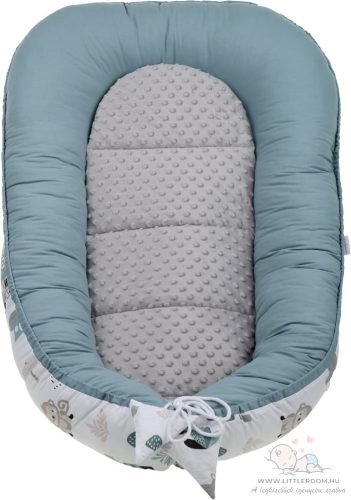 Basic babafészek szett pólyával - happy safari