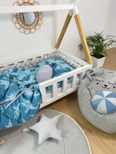 Luxury fonott rácsvédő - világosszürke